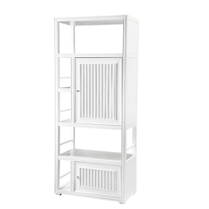 James Martin Athens 30" Double Sided Glossy White Bookcase Linen Cabinet