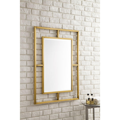 James Martin Boston 30" x 40" Radiant Gold Rectangular Mirror