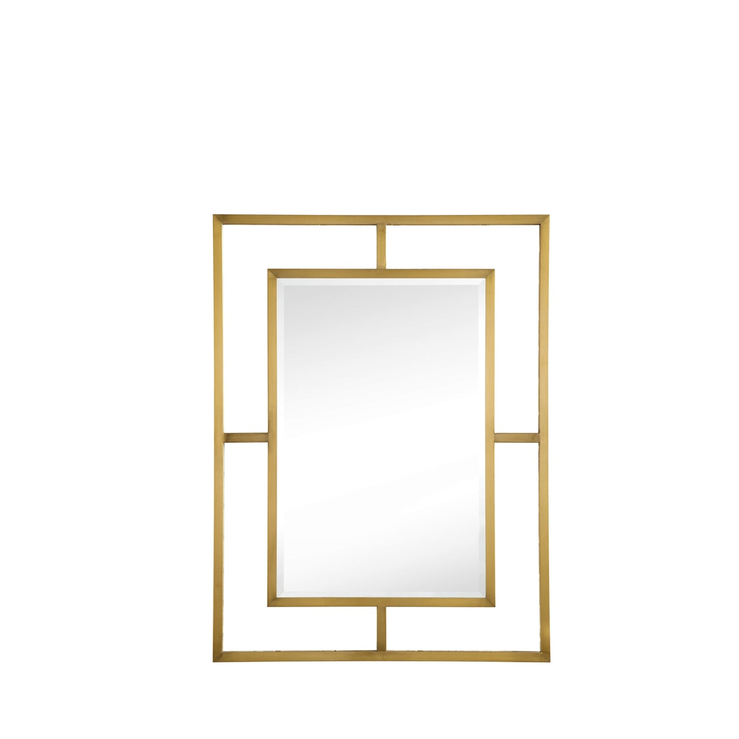 James Martin Boston 30" x 40" Radiant Gold Rectangular Mirror