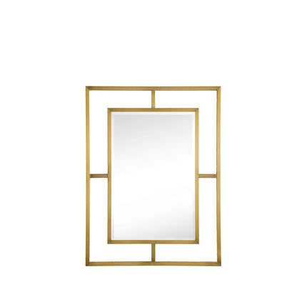 James Martin Boston 30" x 40" Radiant Gold Rectangular Mirror