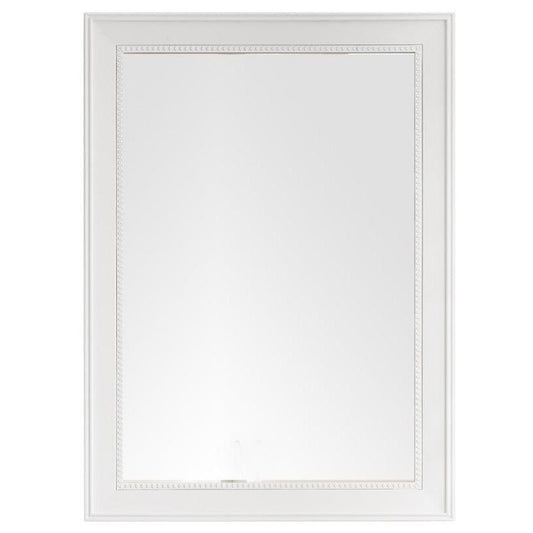 James Martin Bristol 29" x 40" Bright White Rectangular Mirror