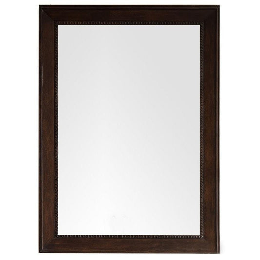 James Martin Bristol 29" x 40" Burnished Mahogany Rectangular Mirror