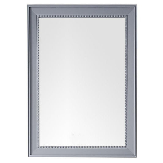 James Martin Bristol 29" x 40" Silver Gray Rectangular Mirror