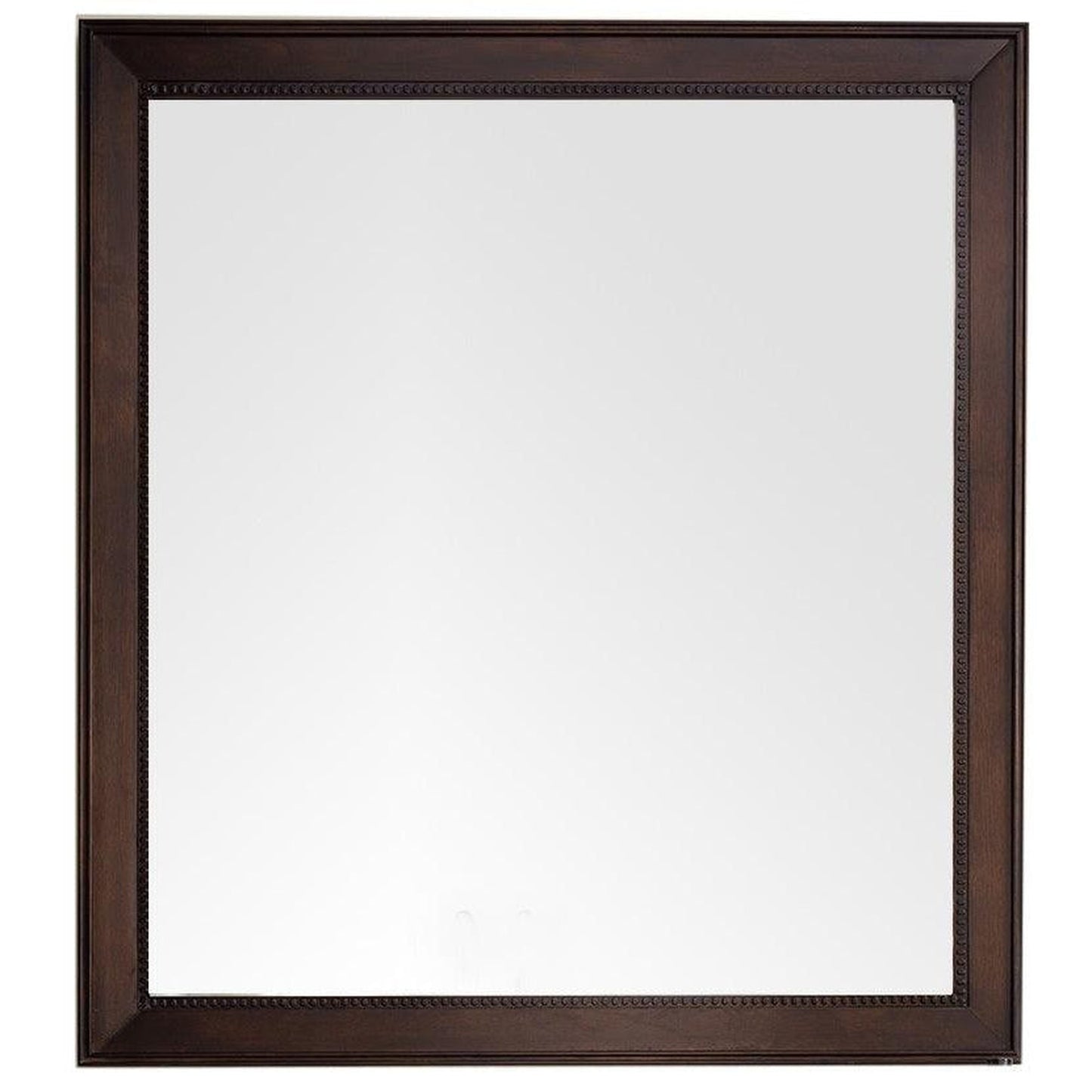 James Martin Bristol 44" x 40" Burnished Mahogany Rectangular Mirror