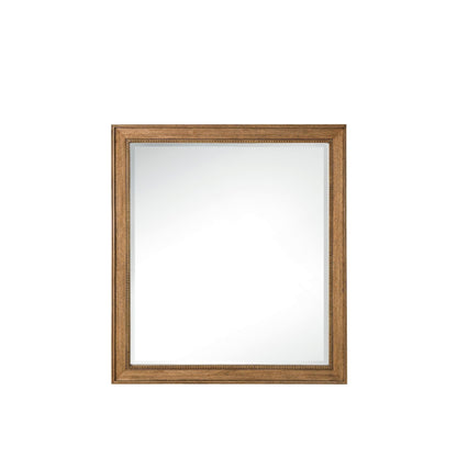 James Martin Bristol 44" x 40" Saddle Brown Rectangular Mirror