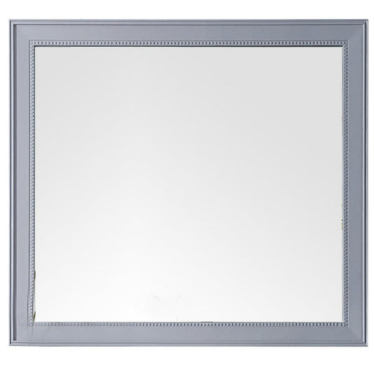 James Martin Bristol 44" x 40" Silver Gray Rectangular Mirror
