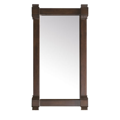 James Martin Brittany 22" x 39" Burnished Mahogany Rectangular Mirror