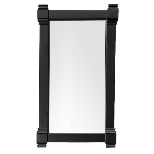 James Martin Brittany 32" x 39" Black Onyx Rectangular Mirror