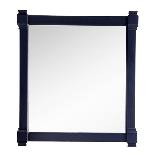 James Martin Brittany 35" x 39" Victory Blue Rectangular Mirror
