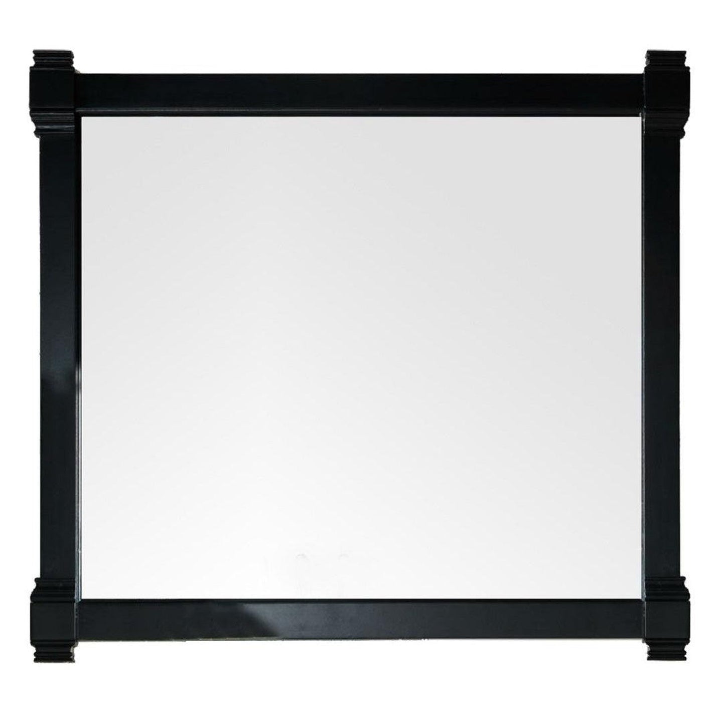 James Martin Brittany 43" x 39" Black Onyx Square Mirror