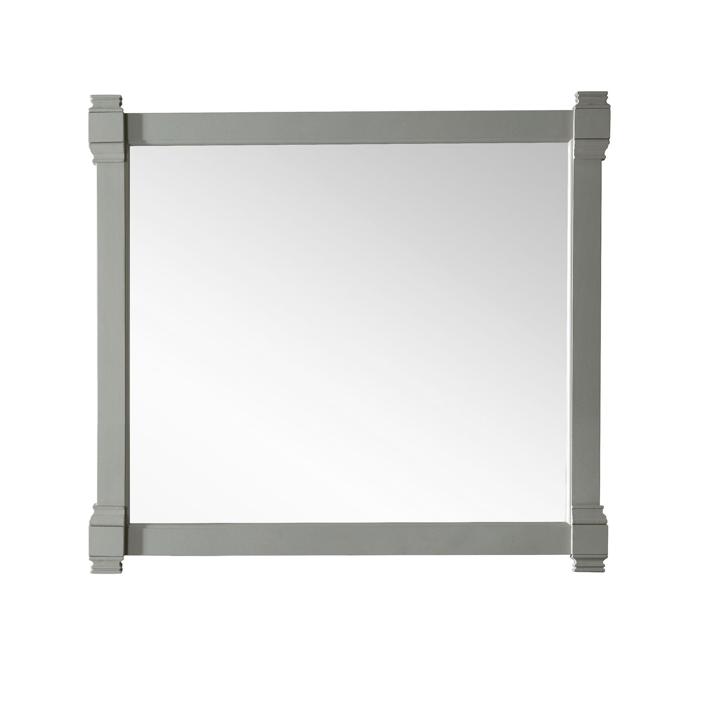 James Martin Brittany 43" x 39" Urban Gray Rectangular Mirror