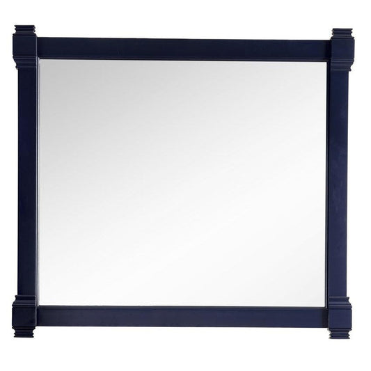 James Martin Brittany 43" x 39" Victory Blue Rectangular Mirror