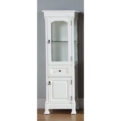 James Martin Brookfield 21" Bright White Linen Cabinet