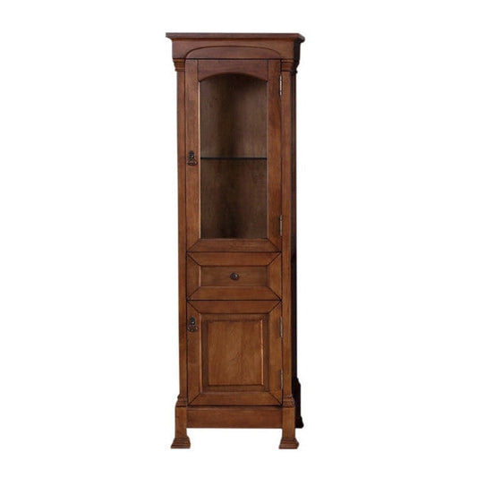 James Martin Brookfield 21" Country Oak Linen Cabinet