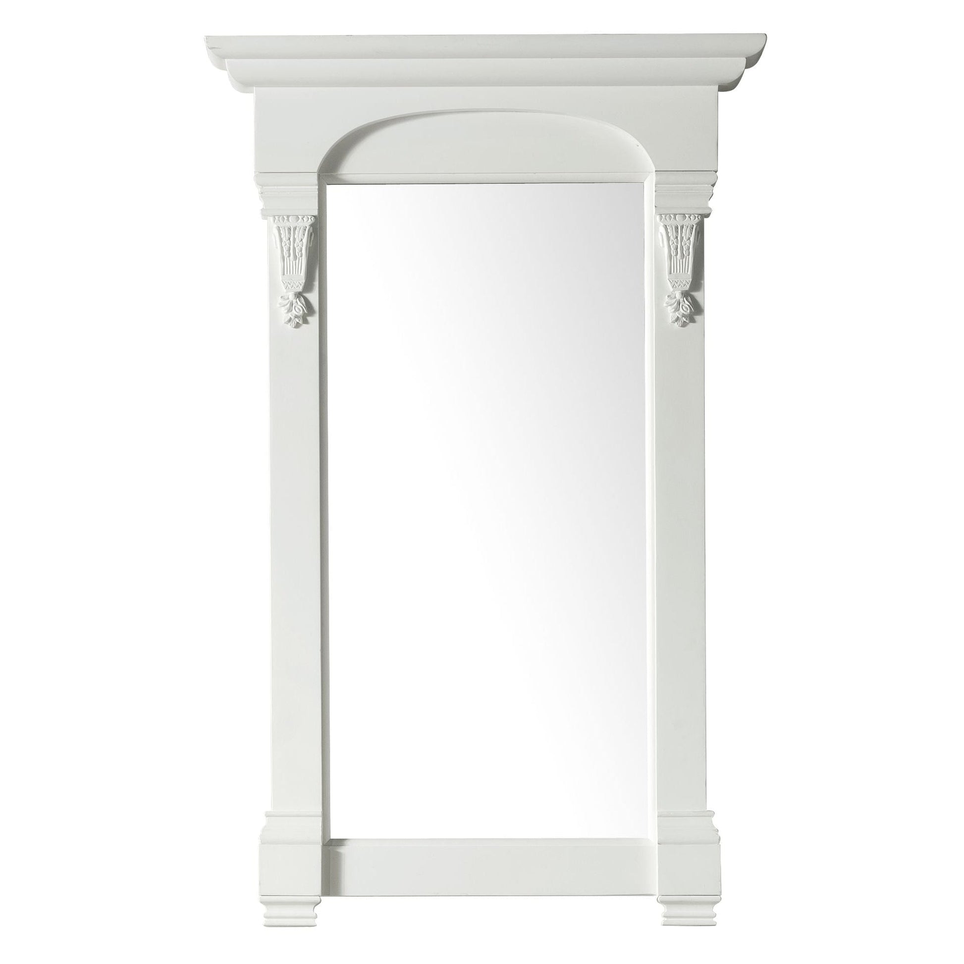 James Martin Brookfield 26" x 41" Bright White Rectangular Mirror