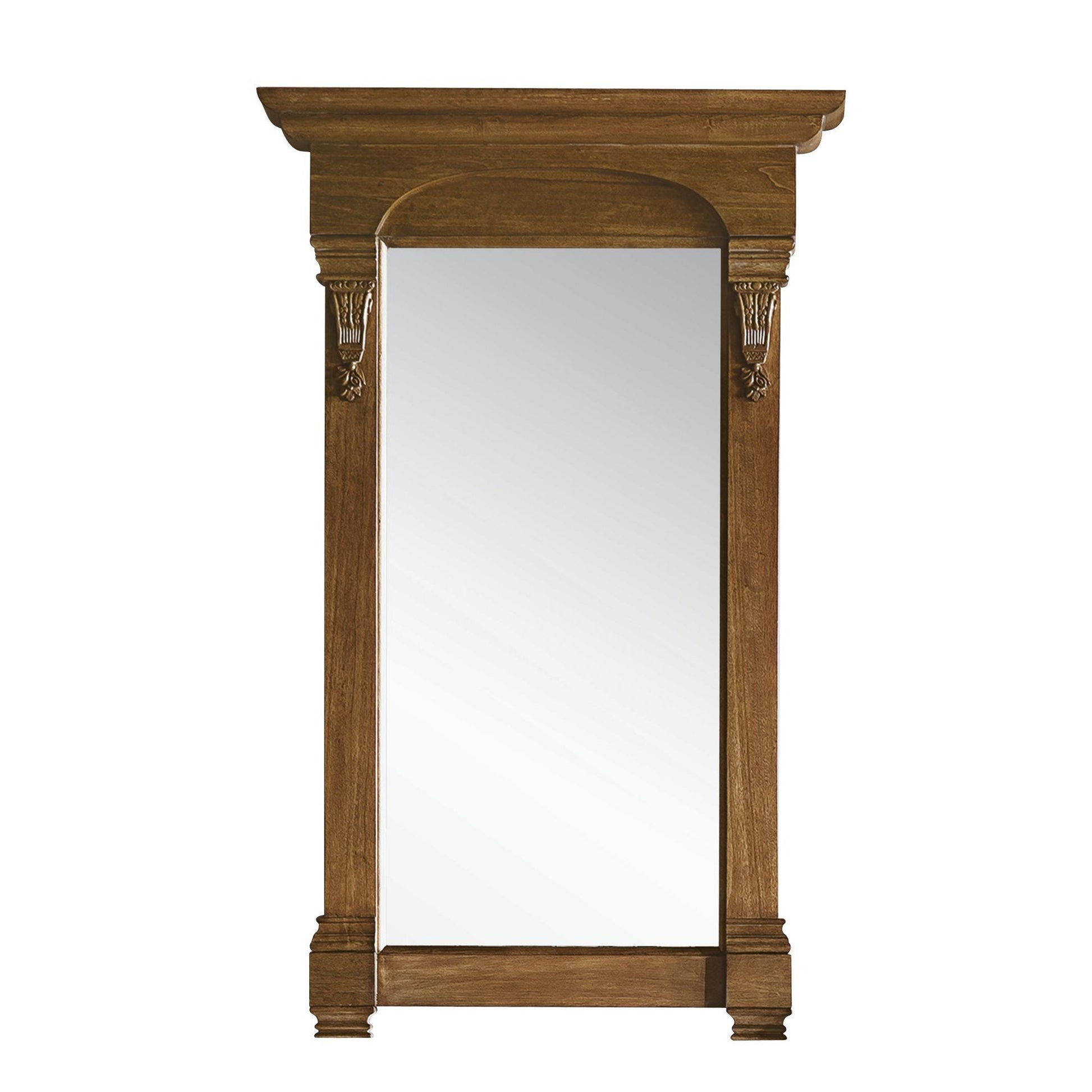 James Martin Brookfield 26" x 41" Country Oak Rectangular Mirror