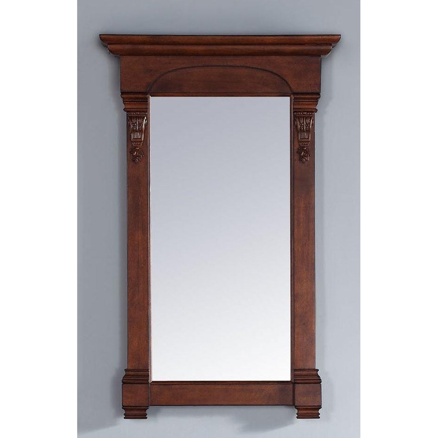 James Martin Brookfield 26" x 41" Warm Cherry Rectangular Mirror