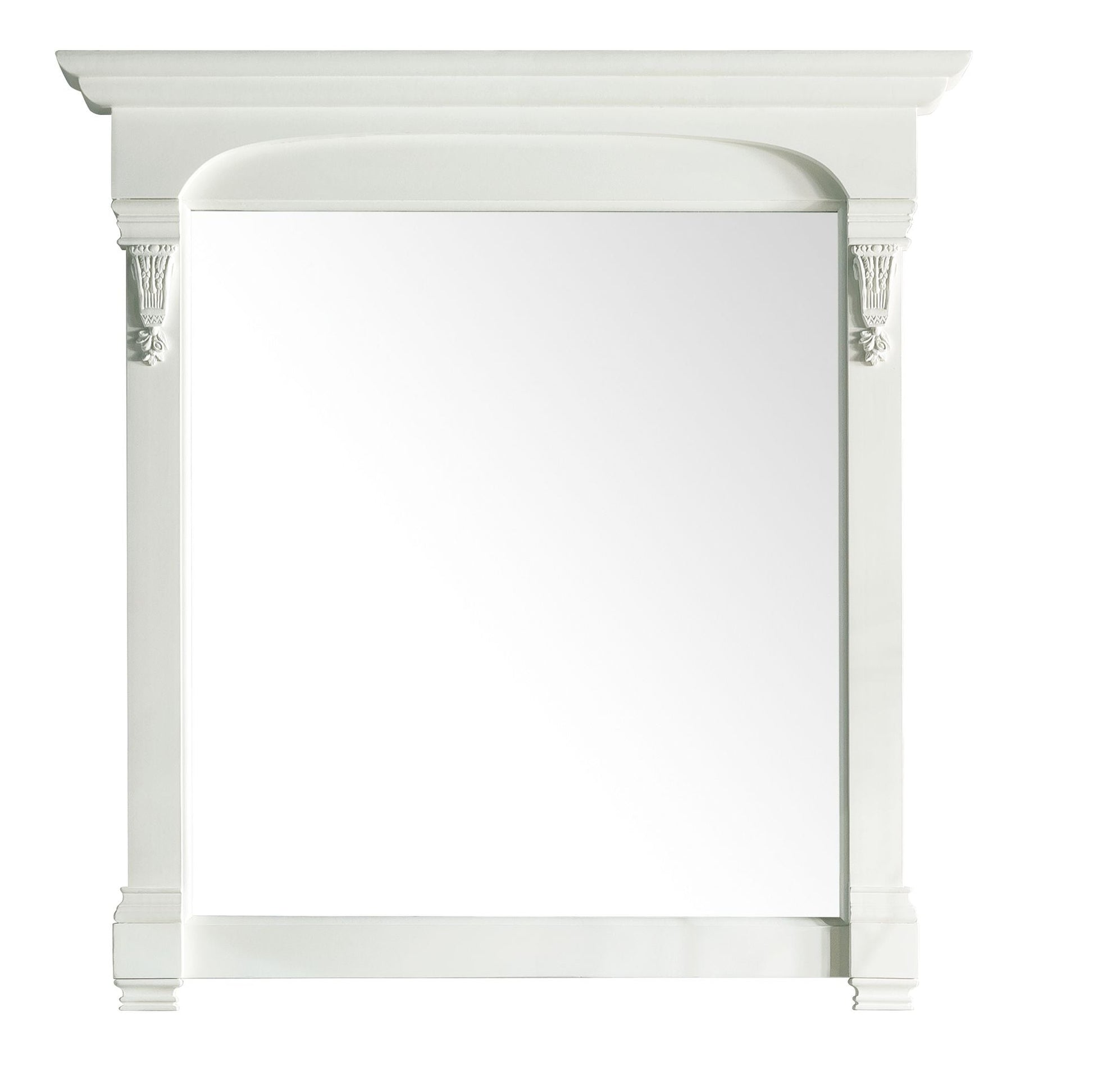 James Martin Brookfield 39" x 41" Bright White Rectangular Mirror