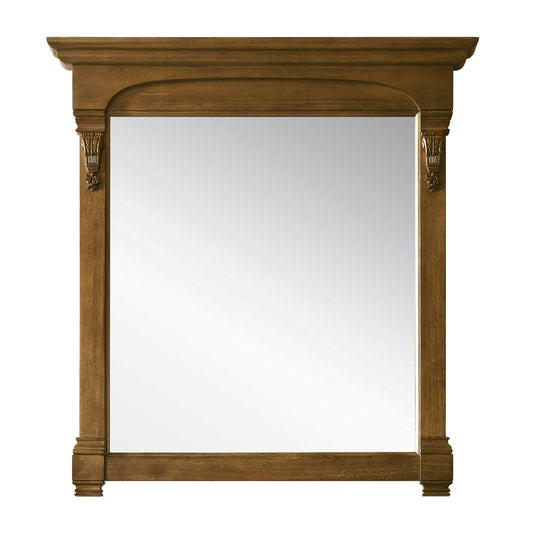 James Martin Brookfield 39" x 41" Country Oak Rectangular Mirror