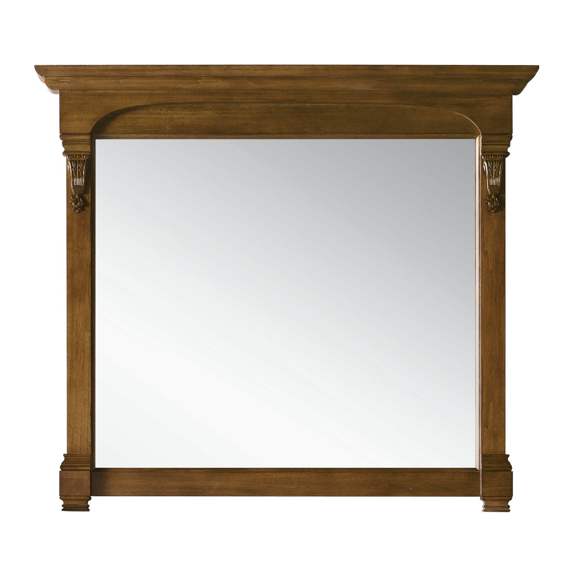 James Martin Brookfield 47" x 41" Country Oak Rectangular Mirror