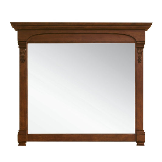 James Martin Brookfield 47" x 41" Warm Cherry Rectangular Mirror