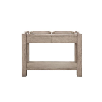 James Martin Brooklyn 47" Platinum Ash Wooden Sink Console Stand