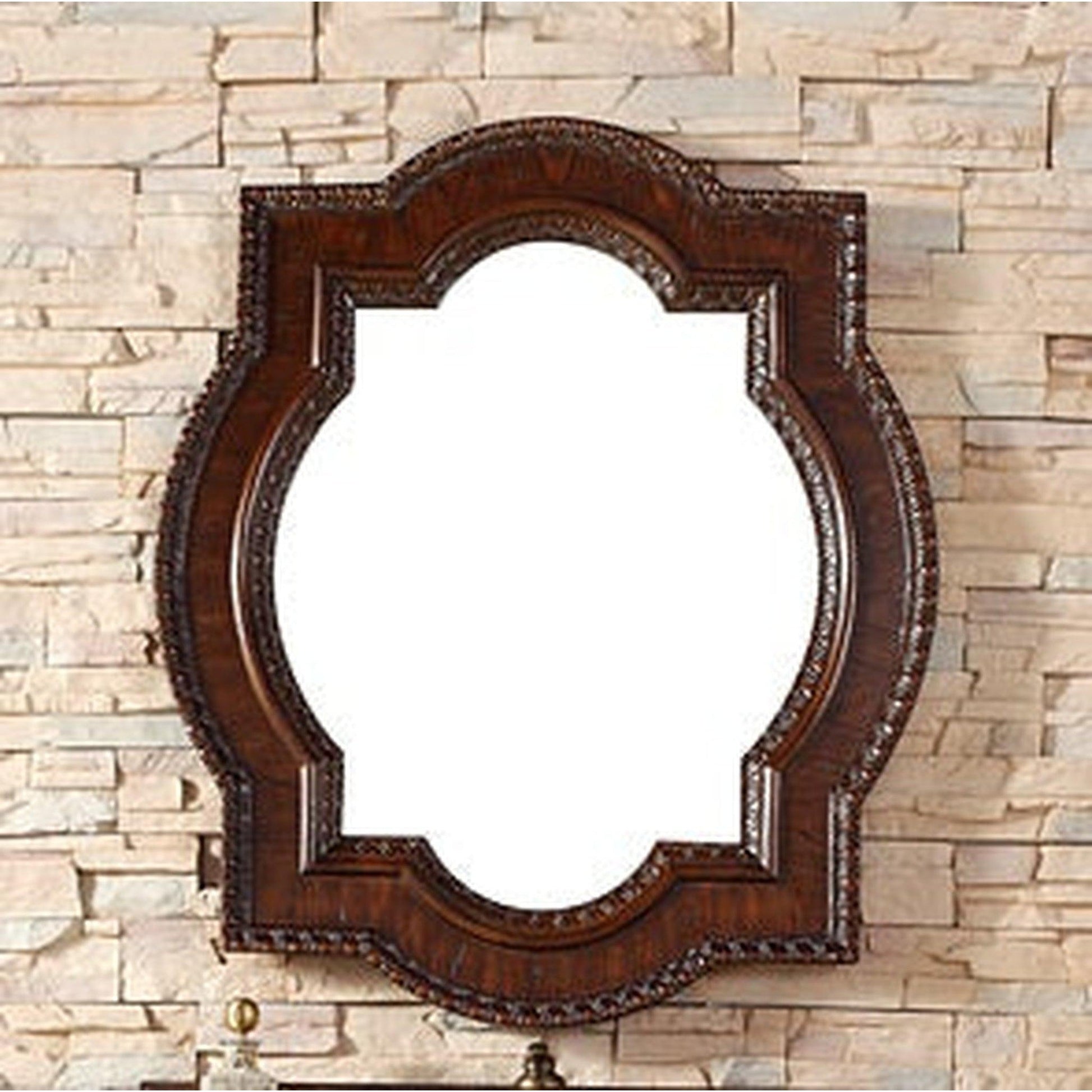 James Martin Castilian 35" x 41" Aged Cognac Mirror