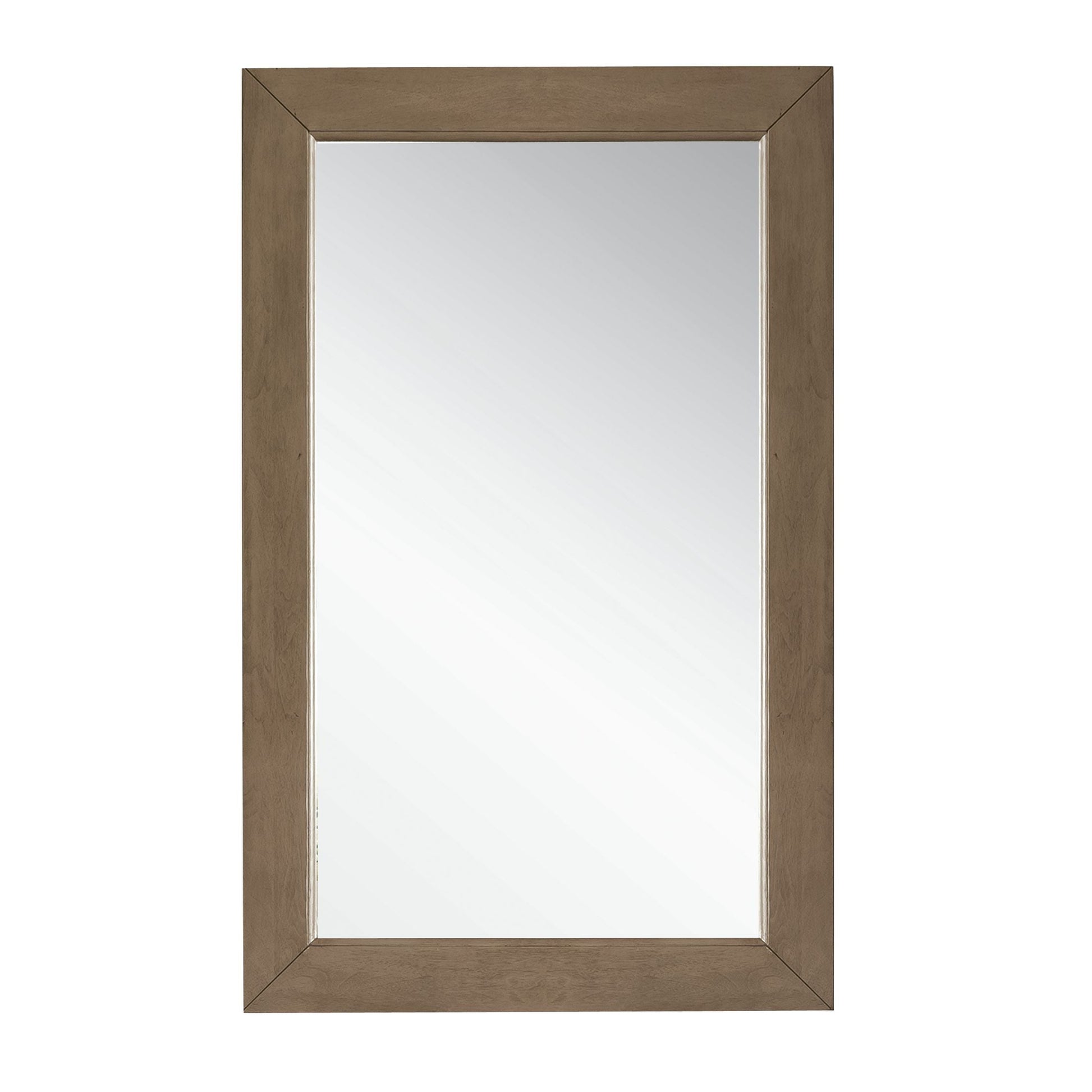 James Martin Chicago 26" x 42" Whitewashed Walnut Rectangular Mirror