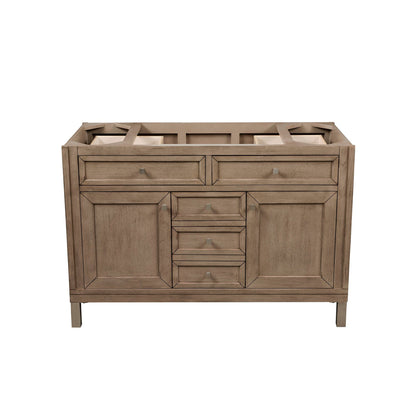 James Martin Chicago 48" Single Whitewashed Walnut Bathroom Vanity