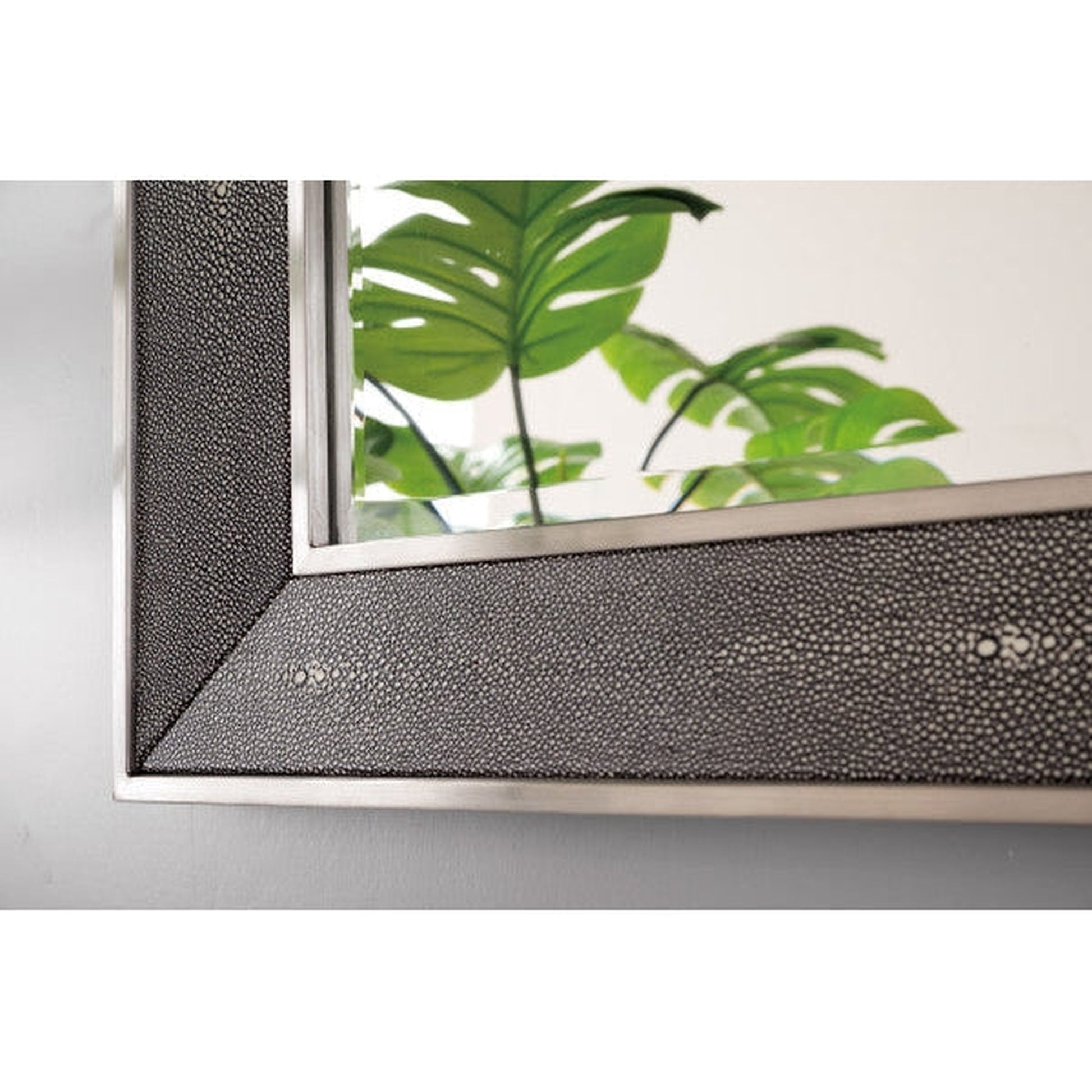 James Martin Element 28" x 40" Silver With Charcoal Rectangular Mirror