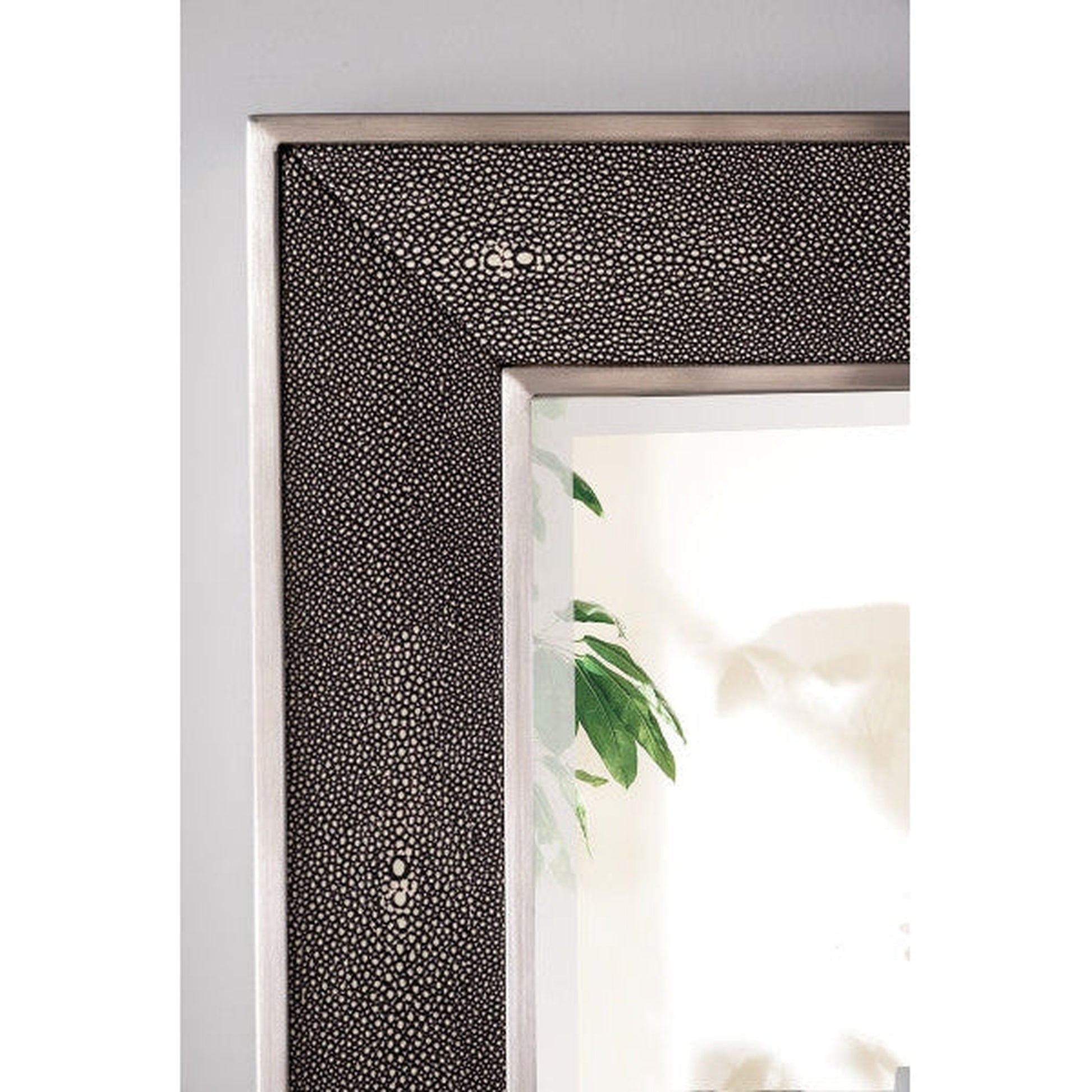 James Martin Element 28" x 40" Silver With Charcoal Rectangular Mirror