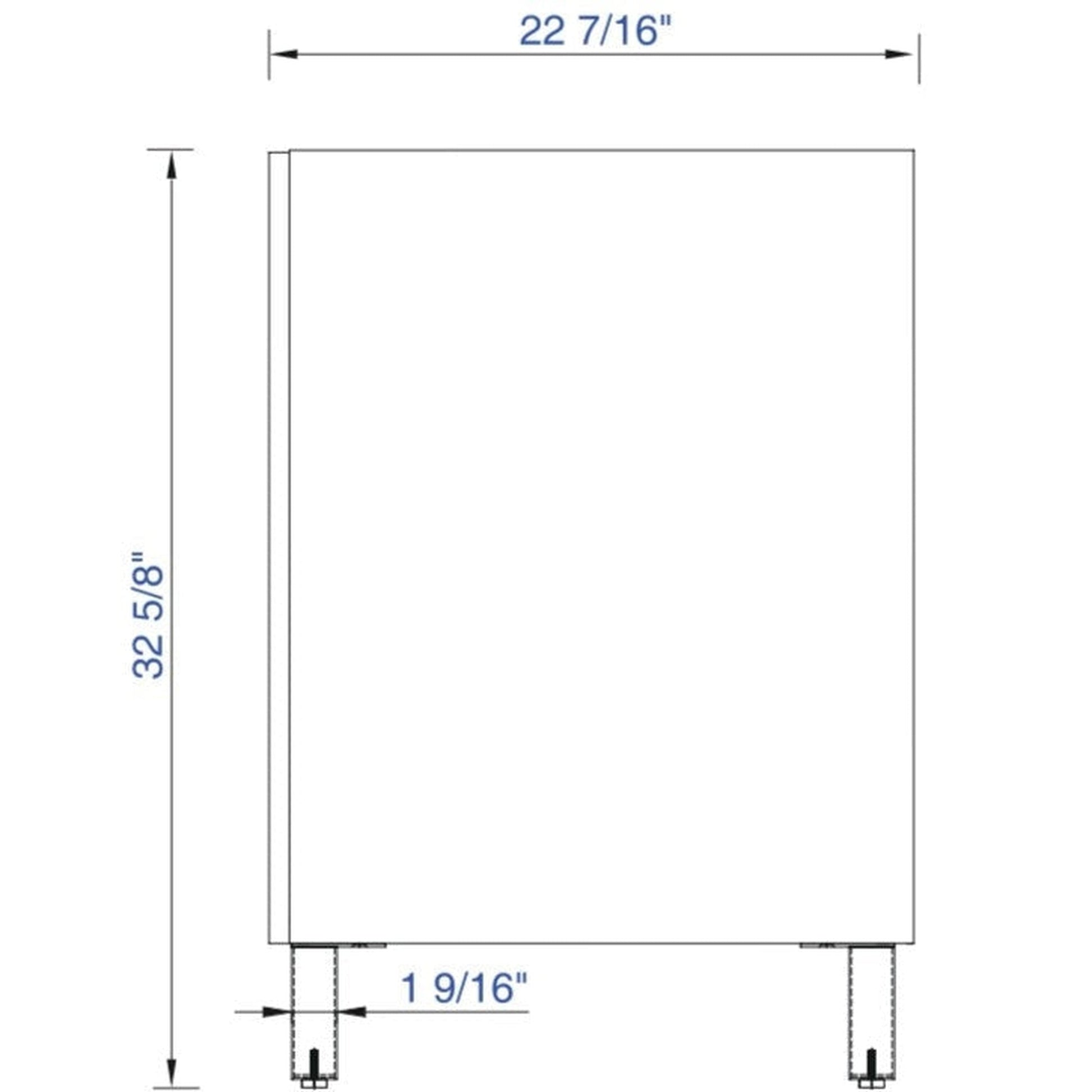 James Martin Metropolitan 36" Single American Walnut Bathroom Vanity With 1" Carrara Marble Top and Rectangular Ceramic Sink