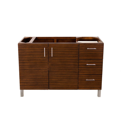 James Martin Metropolitan 48" Single American Walnut Bathroom Vanity