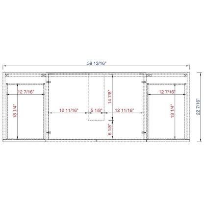 James Martin Metropolitan 60" Single Silver Oak Bathroom Vanity