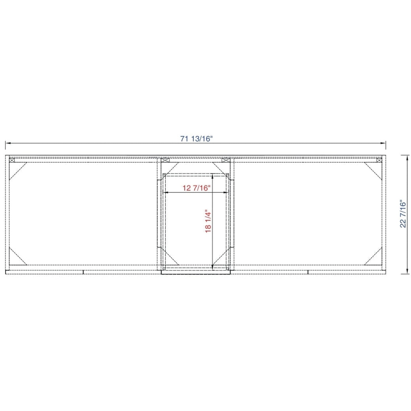 James Martin Metropolitan 72" Double Silver Oak Bathroom Vanity With 1" Carrara Marble Top and Rectangular Ceramic Sink