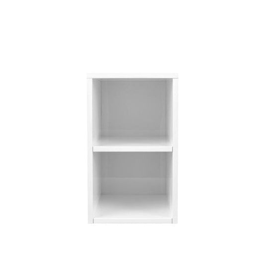 James Martin Milan 12" Short Glossy White Storage Cabinet