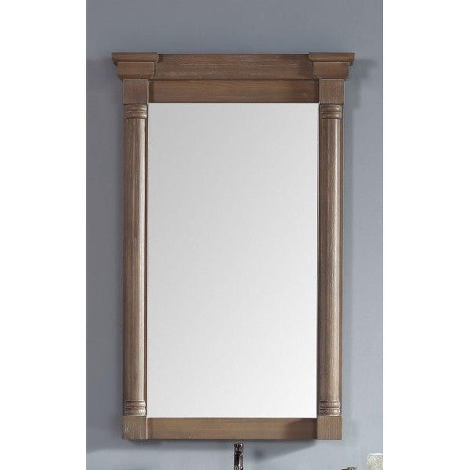 James Martin Savannah/Providence 27" x 43" Driftwood Rectangular Mirror