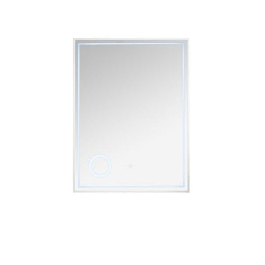 James Martin Tampa 24" x 32" Glossy White Rectangular Mirror