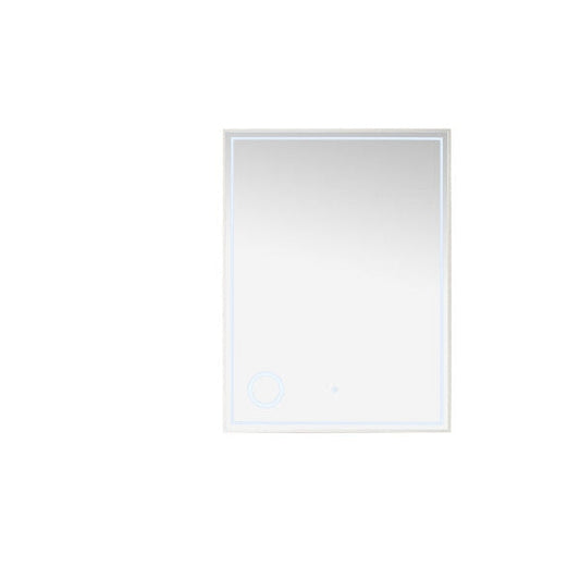 James Martin Tampa 30" x 39" Glossy White Rectangular Mirror