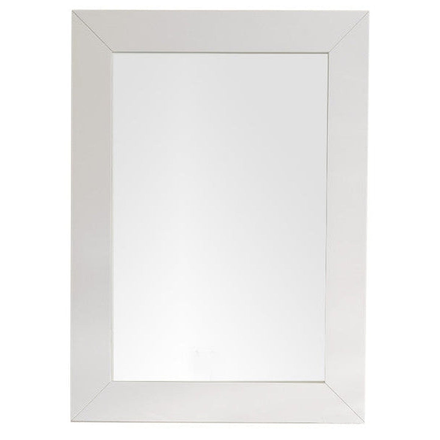 James Martin Weston 29" x 40" Bright White Rectangular Mirror