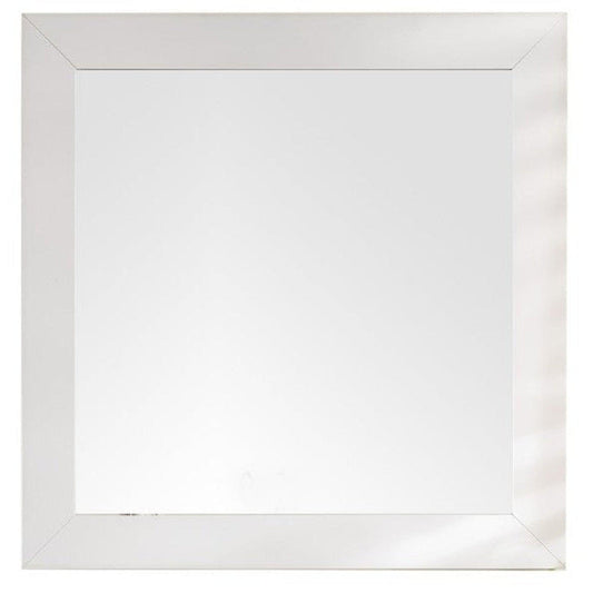 James Martin Weston 40" x 40" Bright White Rectangular Mirror