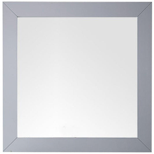 James Martin Weston 40" x 40" Silver Gray Rectangular Mirror