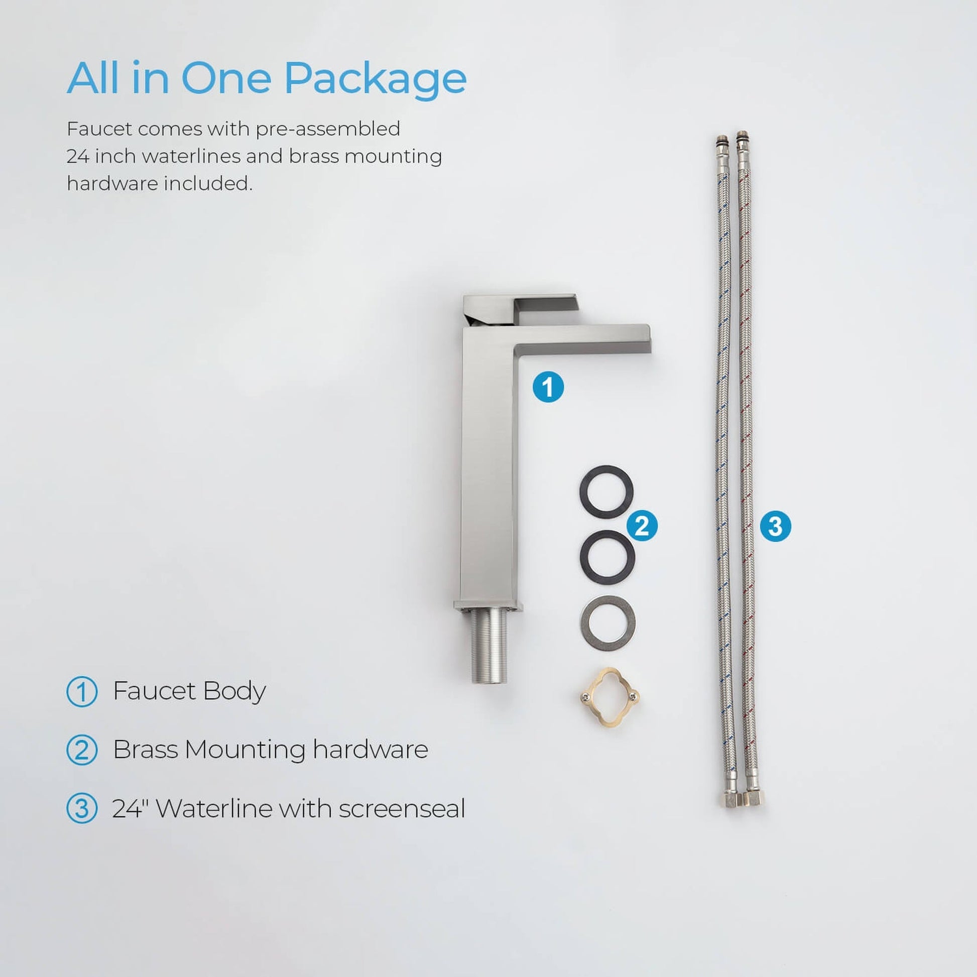 Satin Nickel All-in-One Measures