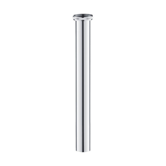 KIBI 1.25" x 12" Bathroom Sink Tailpiece Extension in Chrome Finish