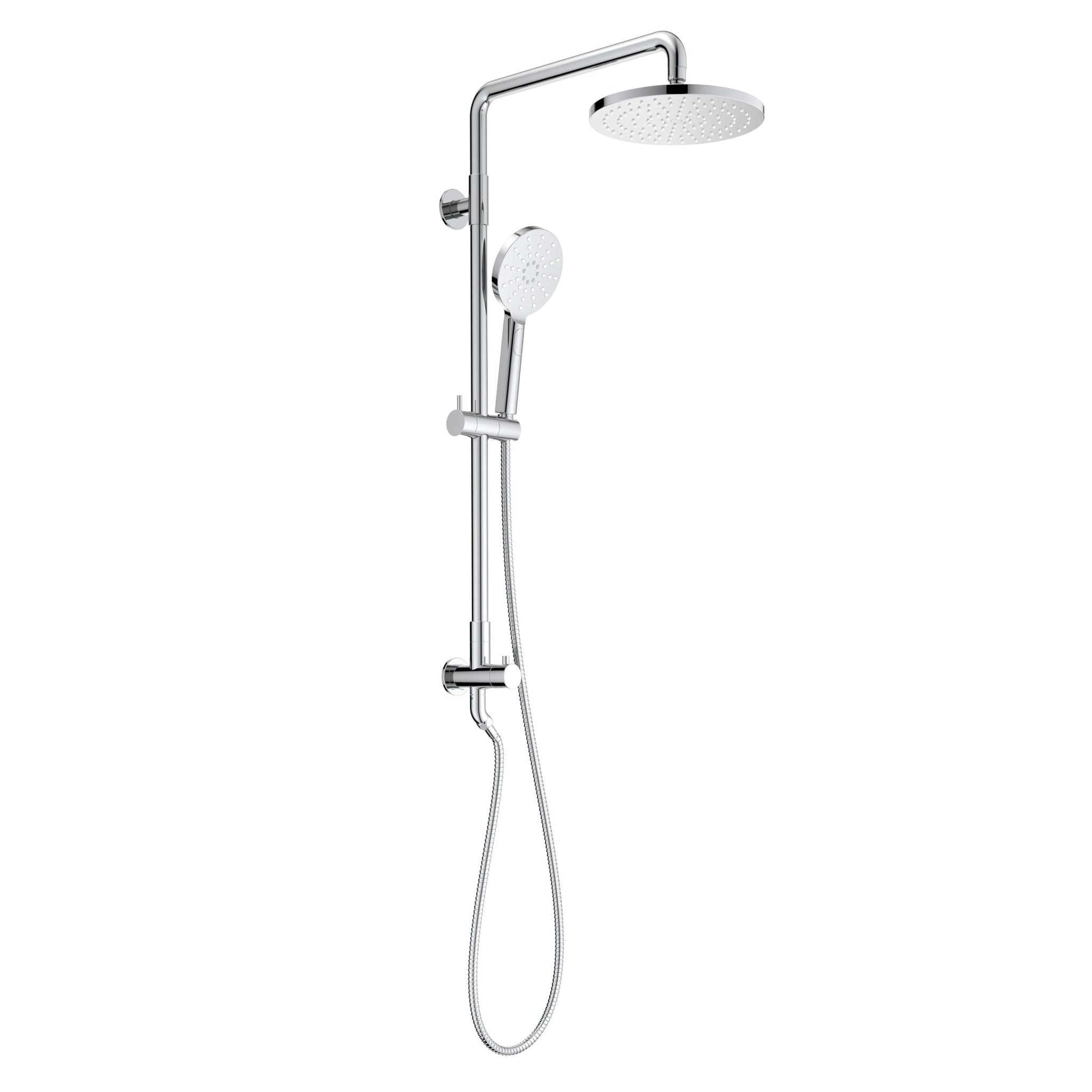 Shower Head with Hose outlet Chrome Finish