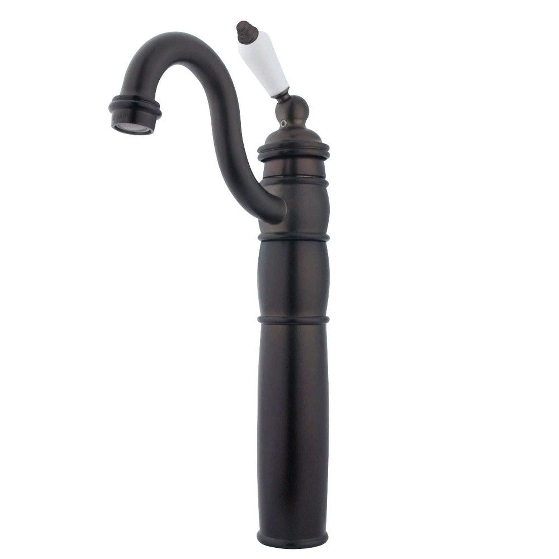 Kingston Brass KB1425PL Vessel Sink Faucet, Oil Rubbed Bronze