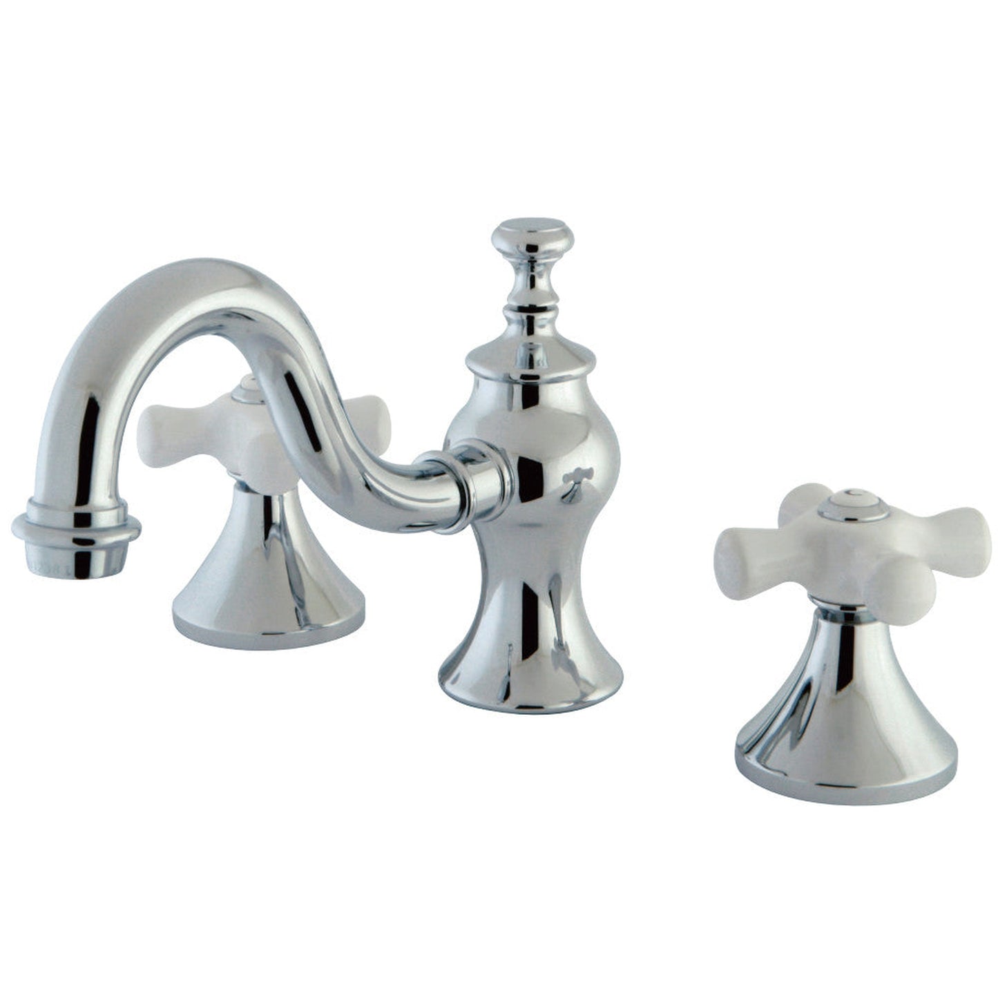 Kingston Brass KC7161PX 8 in. Widespread Bathroom Faucet, Polished Chrome