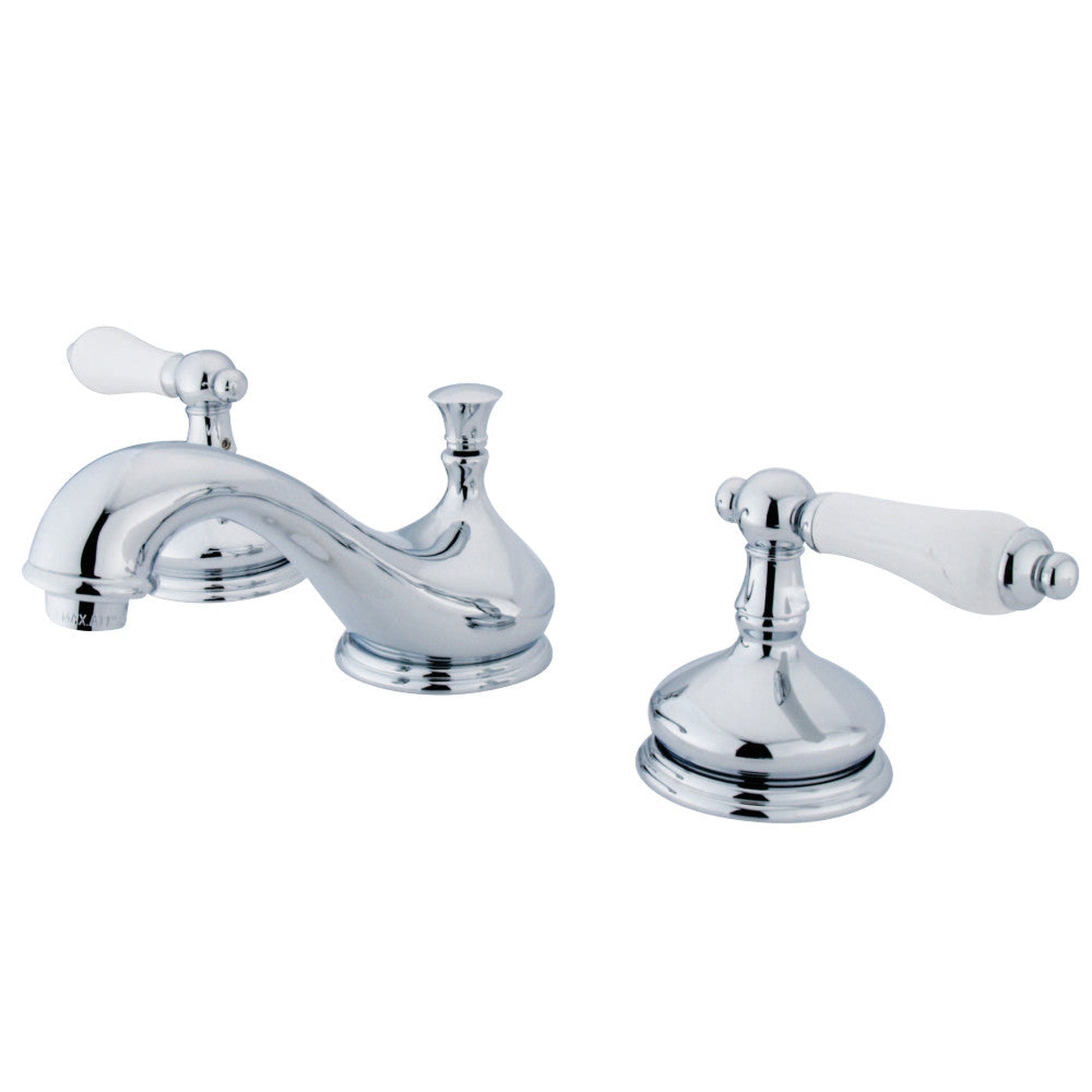 Kingston Brass KS1161PL 8 in. Widespread Bathroom Faucet, Polished Chrome