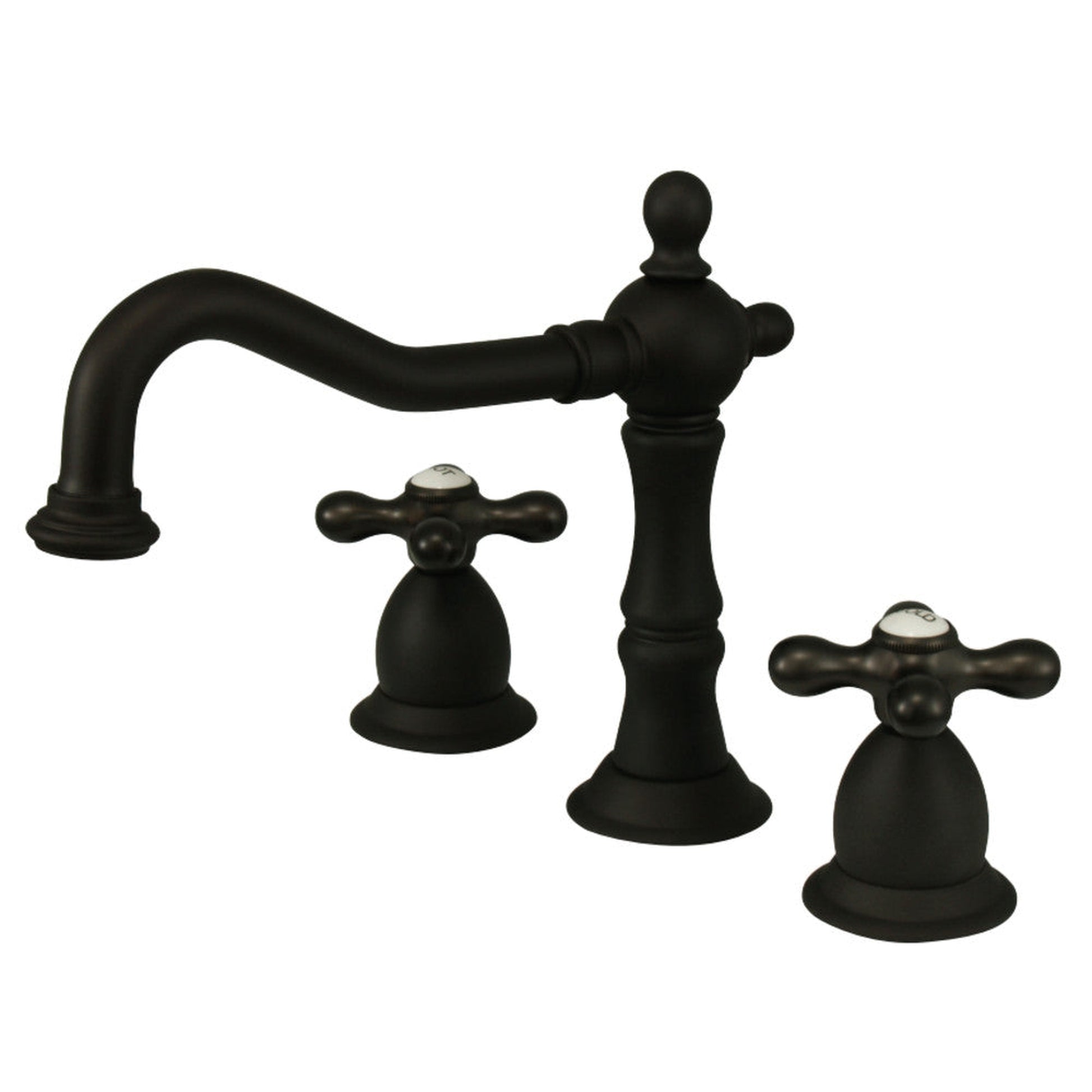 Kingston Brass KS1975AX 8 in. Widespread Bathroom Faucet, Oil Rubbed Bronze