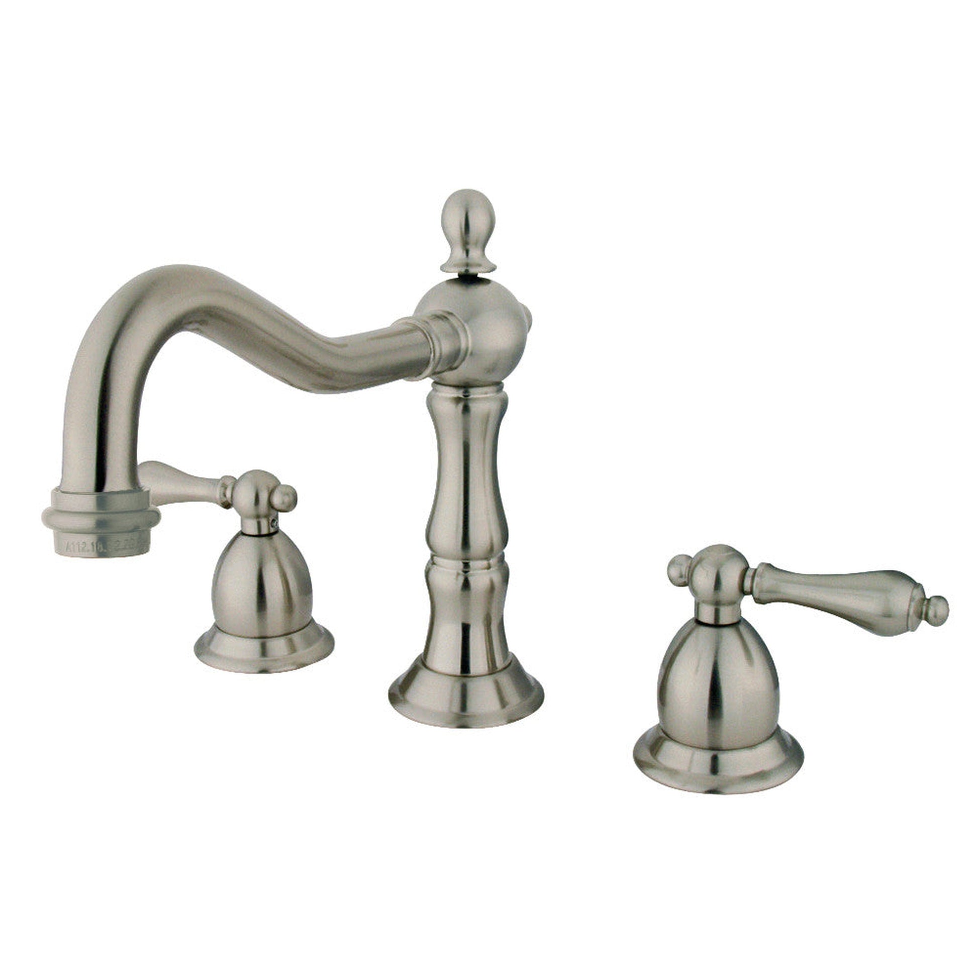 Kingston Brass KS1978AL 8 in. Widespread Bathroom Faucet, Brushed Nickel